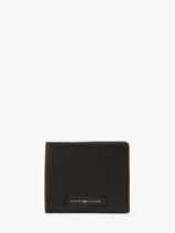 Portefeuille Tommy hilfiger Zwart monogram AM13252